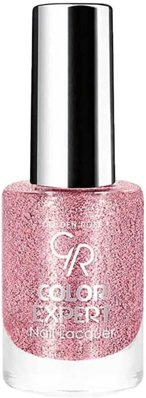 Color Expert Nail Lacquer Glitter No: 607 - Geniş Fırçalı Işıltılı Oje 10.2 Ml