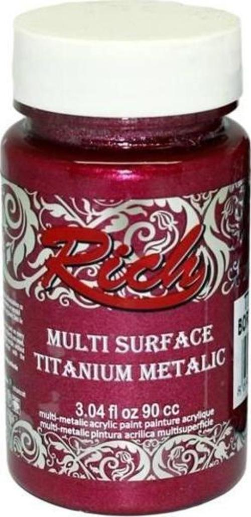 Multi Surface Titanium Metalik Boya 90 cc. 2548 BORDO