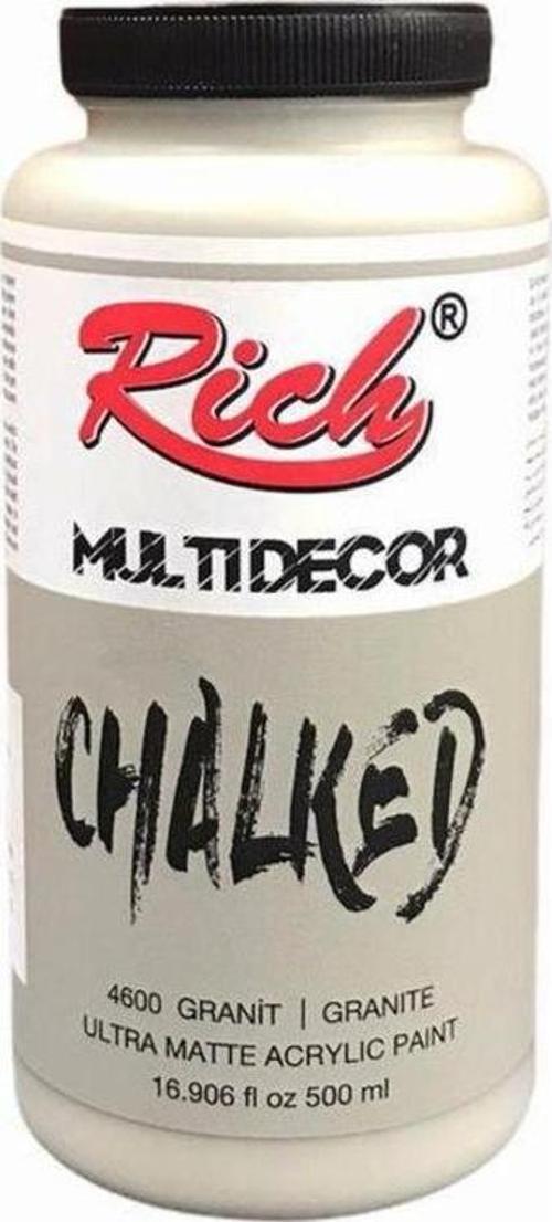 Multi Decor Chalked Akrilik Boya 500 cc. 4600 GRANİT