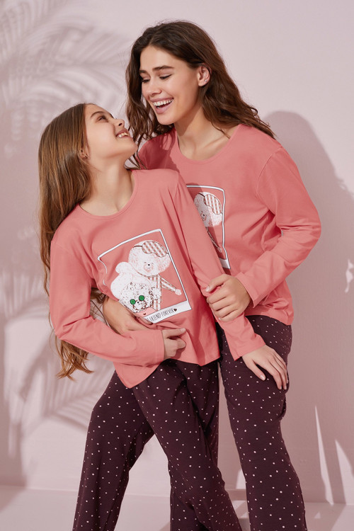 Pamuklu Örme Pijama Takım 24241103
