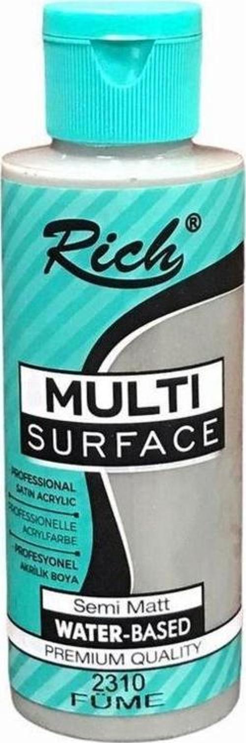 Multi Surface Her Yüzey İçin Akrilik Boya 120 cc. 2310 FÜME