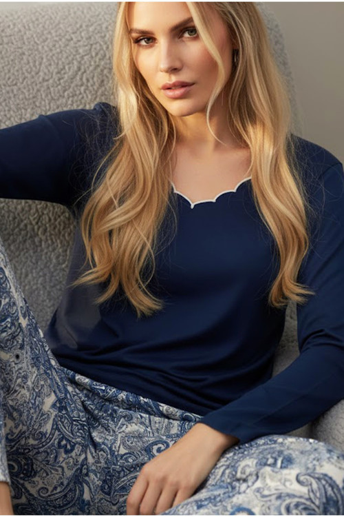 Örme Pamuklu Pijama Takım25240269