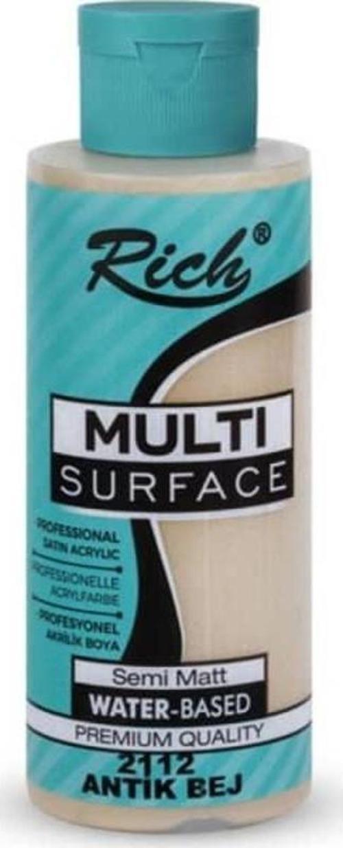Multi Surface Her Yüzey İçin Akrilik Boya 500 cc. 2112 ANTİK BEJ
