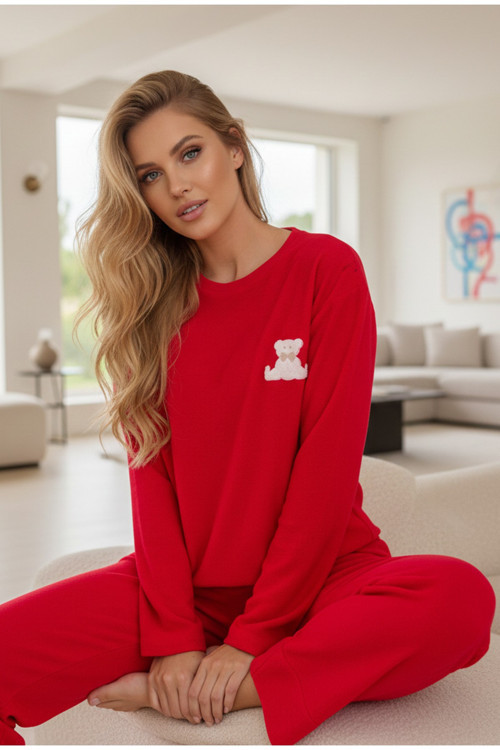 Havlu Kumaş Örme Pijama Takım25226007