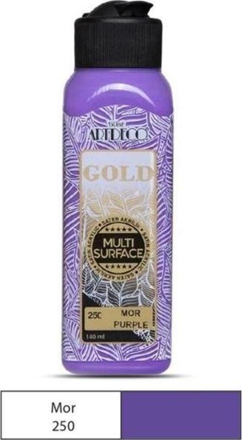 Gold Multi Surface Akrilik Boya 140 ml. 250 MOR