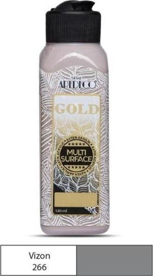 Gold Multi Surface Akrilik Boya 140 ml. 266 VİZON