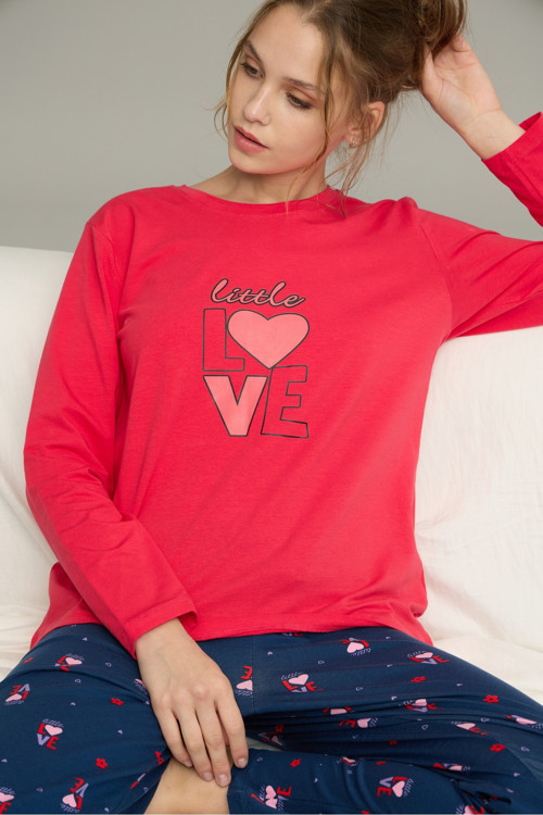 Örme Pamuklu Pijama Takım25240268