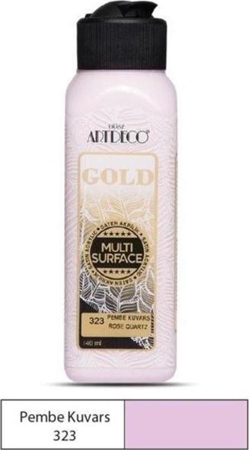 Gold Multi Surface Akrilik Boya 140 ml. 323 PEMBE KUVARS