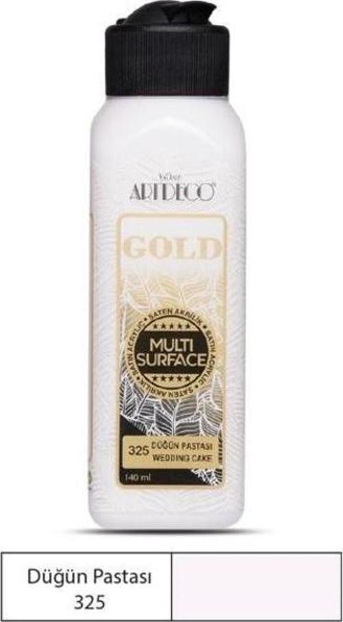 Gold Multi Surface Akrilik Boya 140 ml. 325 DÜĞÜN PASTASI
