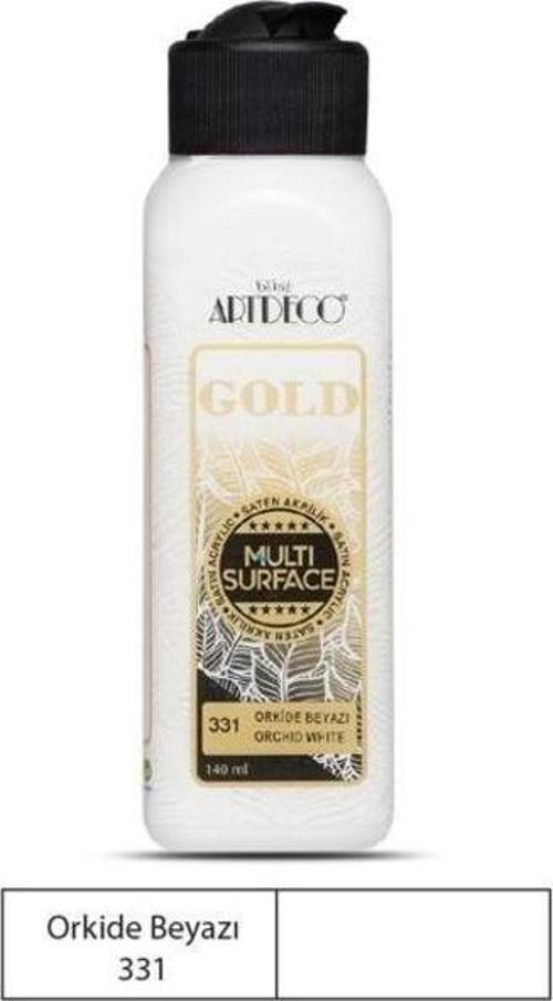 Gold Multi Surface Akrilik Boya 140 ml. 331 ORKİDE BEYAZI