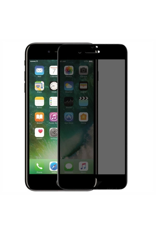 Iphone 8 Seramik Hayalet Ekran Koruyucu Siyah