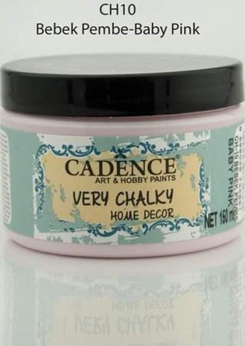 Very Chalky Home Decor Mobilya Boyası 150 ml. CH-10 BEBEK PEMBE