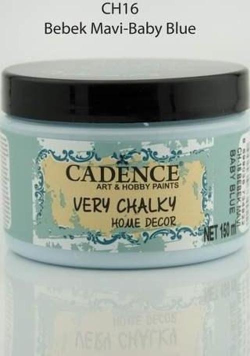 Very Chalky Home Decor Mobilya Boyası 150 ml. CH-16 BEBEK MAVİ