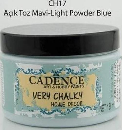 Very Chalky Home Decor Mobilya Boyası 150 ml. CH-17 AÇIK TOZ MAVİ