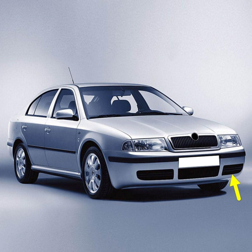 Ön Tampon Sol Kapak Izgarası 1U0807367B Skoda Octavia A4 Ile Uyumlu 2001-2009
