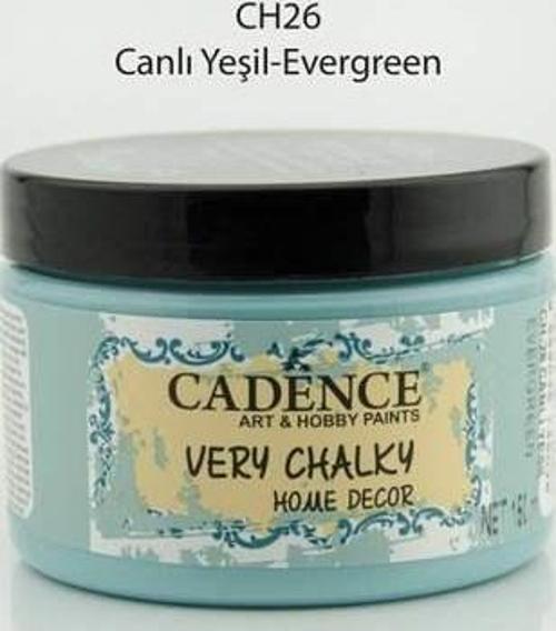 Very Chalky Home Decor Mobilya Boyası 150 ml. CH-26 CANLI YEŞİL