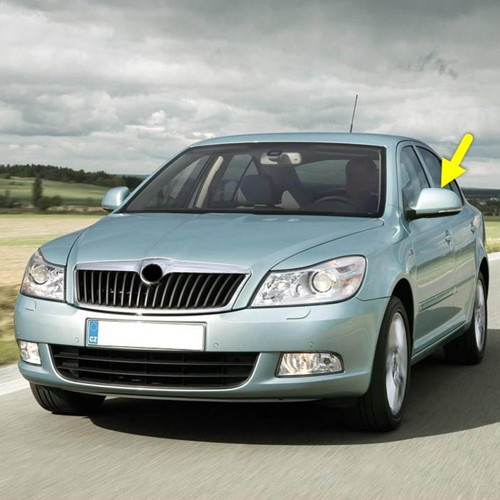 Sol Dış Dikiz Aynası Kapağı 3T0857537 Skoda Octavia A6 Ile Uyumlu 2009-2012