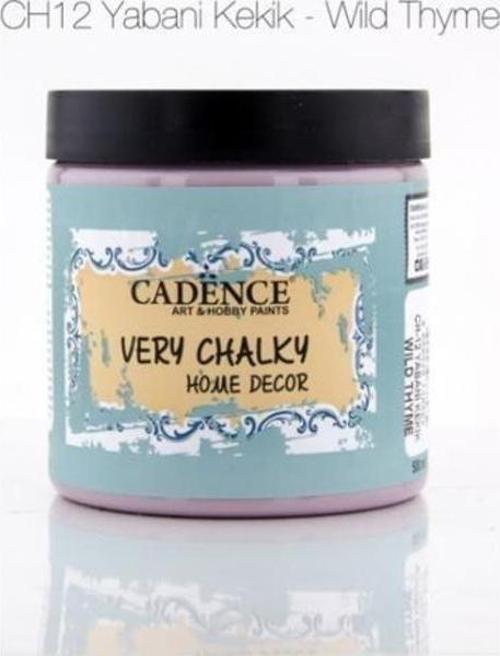 Cadence Very Chalky Home Decor Mobilya Boyası 500 ml. CH-12 YABANİ KEKİK
