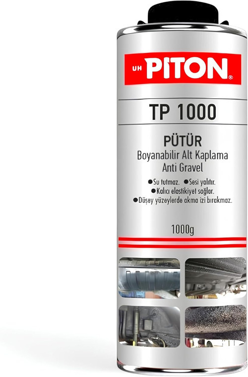 Pütür 1000 Gr 1 Kg Araç Araba Çamurluk Taş Darbe Koruma Su Tutmaz Ses Yalıtımlı Boyanabilir Kaplama