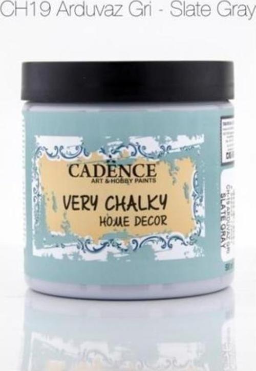 Very Chalky Home Decor Mobilya Boyası 500 ml. CH-19 ARDUVAZ GRİ