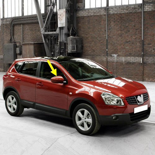 Sağ Dış Dikiz Aynası Kapağı 96373Jd08E Nissan Qashqai J10 Ile Uyumlu 2007-2013