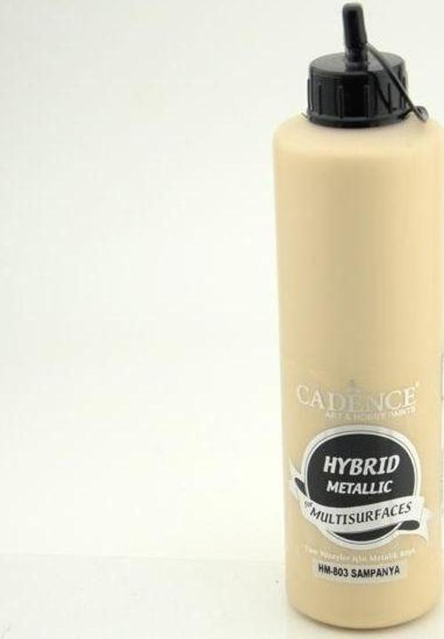 Hybrid Multisurface Metalik Boya 500 ml. HM-803 ŞAMPANYA