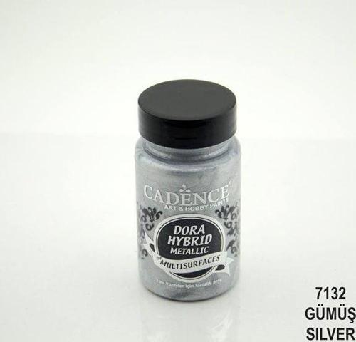 Dora Hybrid Metallic For Multisurfaces Her Yüzey İçin Akrilik Boya 90 ml. 7132 GÜMÜŞ