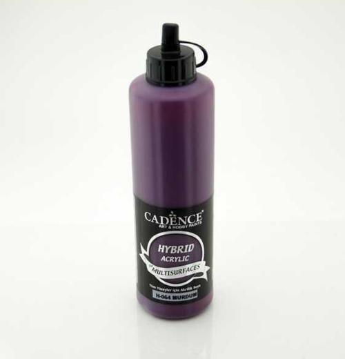 Hybrid Multisurface Akrilik Boya 500 ml. H-064 MÜRDÜM