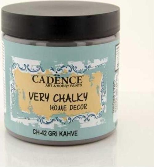 Very Chalky Home Decor Mobilya Boyası 500 ml. CH-42 GRİ KAHVE