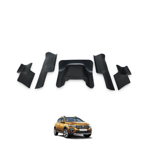 Ferrous Autoaccessories Dacia Sandero Halı Koruma Kapağı Kapı Eşiği Plastiği 2021 Ve Üstü