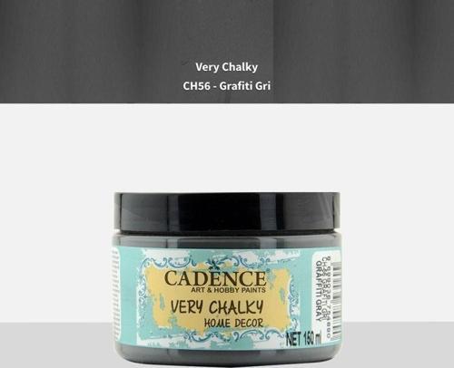 Very Chalky Home Decor Mobilya Boyası 150 ml. CH-56 GRAFİTİ GRİ