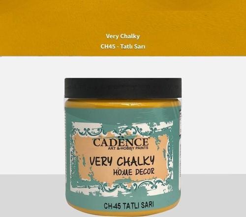 Very Chalky Home Decor Mobilya Boyası 500 ml. CH-45 TATLI SARI