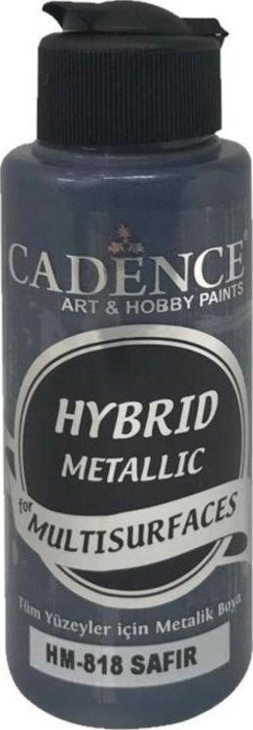 Hybrid Multisurface Metalik Boya 120 ml. HM-818 SAFİR