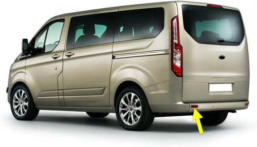 Arka Tampon Sol Reflektör Kedi Gözü Ford Tourneo Custom Ile Uyumlu 2013-2023