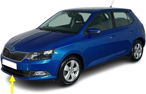Ön Tampon Orta Izgara 6V0853677 Skoda Fabia 3 Ile Uyumlu 2015-2018
