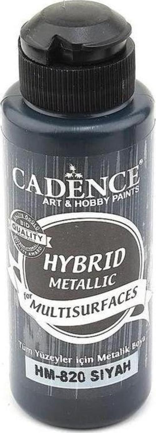 Hybrid Multisurface Metalik Boya 120 ml. HM-820 SİYAH
