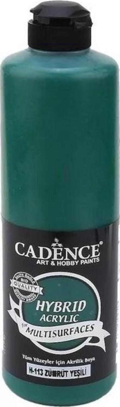Hybrid Multisurface Akrilik Boya 500 ml. H-113 Zümrüt Yeşili
