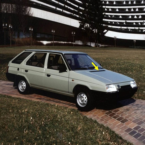 Motor Kaput Üstü Plastik Çıta 115762140 Skoda Forman Ile Uyumlu 1988-1995