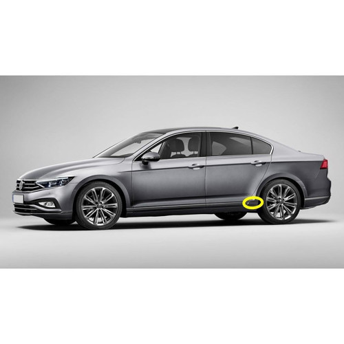 Sol Marşpiyel Arka Uç Krom Çıta 3G0898985 Vw Passat B8.5 Ile Uyumlu 2020-2022