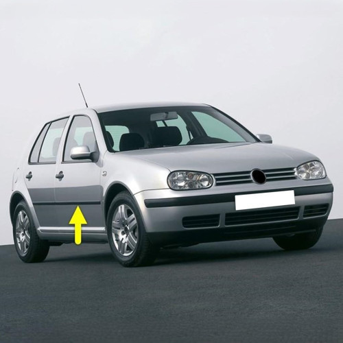 Sağ Ön Kapı Çıtası Siyah Plastik 1J4853516J Vw Golf 4 Ile Uyumlu 1998-2004