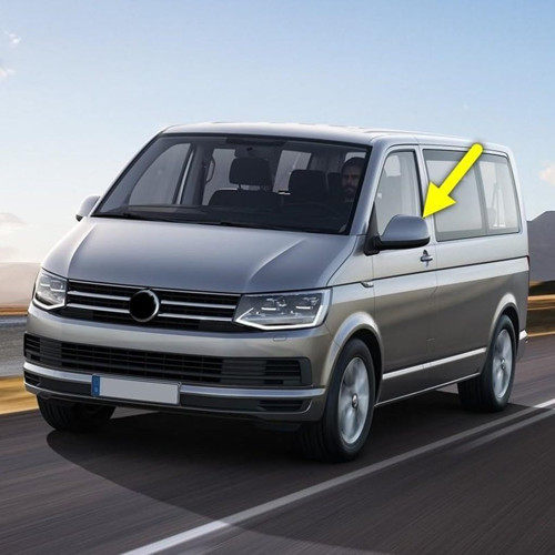Sol Dış Dikiz Aynası Üst Kapak 7E1857527G Vw Caravelle T6 Ile Uyumlu 2016-2019