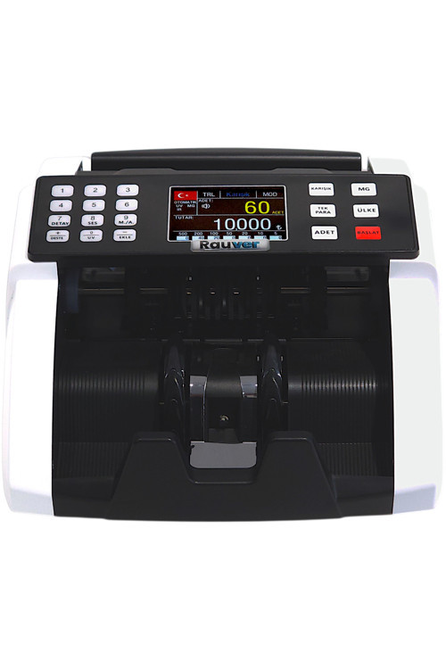 Sc8000 Lite, Tl Karışık Sayım, Dolar Ve Euro Adet Sayım Sahte Kontrollü Para Sayma Makinesi - Müşteri Ekranı Hediyeli