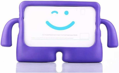 - Galaxy Tab E T560 9.6 Ile Uyumlu Kılıf - Mor 1