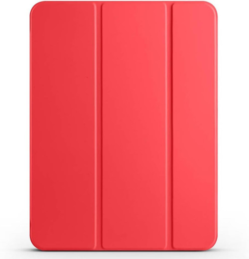 Apple Ipad Tablet Ile Uyumlu Tablet Kılıfı Smart Cover Uyku Modlu Standlı Arkası Sert Şeffa