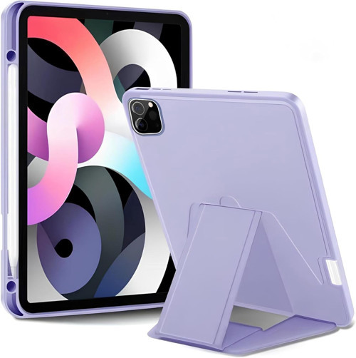 Ipad Tablet İle Uyumlu Kılıf Lüks Kadife İç Kaplamalı Suni Deri Mıknatıslı Standlı Tablet A