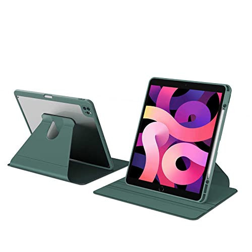 Apple Ipad 8. Nesil 10.2 Ile Uyumlu Kılıf Şeffaf Dönebilen Kalem Bölmeli A2270 A2428 A2429 A2430 Koy