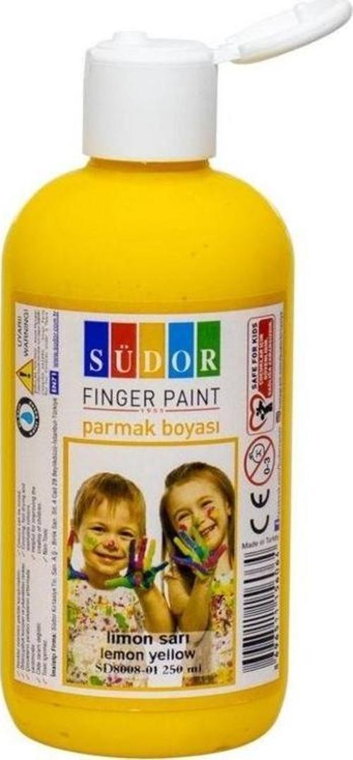 Parmak Boya 250 ml Limon Sarı