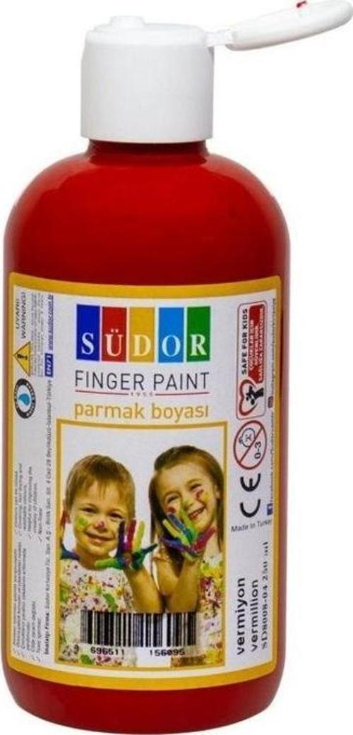 Parmak Boya 250 ml Vermiyon
