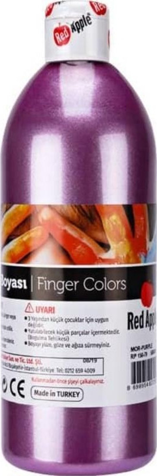 Metalik Parmak Boyası 500 ml. Mor