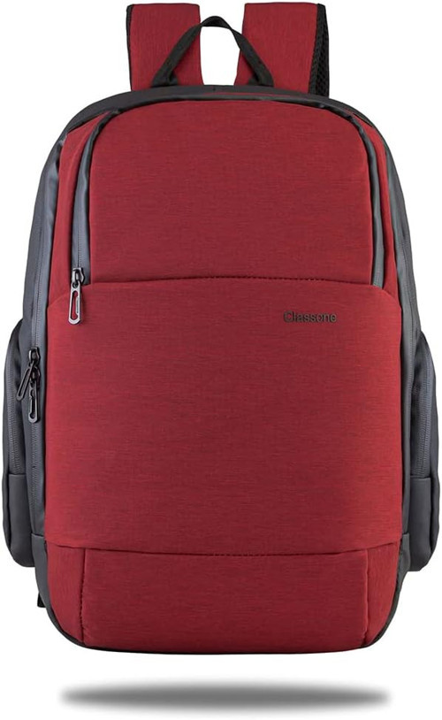 Classone Bp-It805 Parma 15.6" Notebook, Laptop Sırt Çantası-Bordo